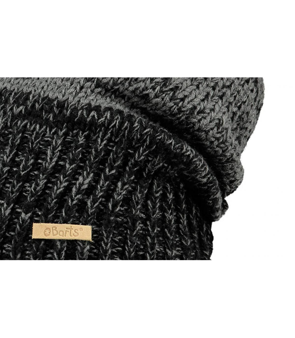 Black boy oversize beanie